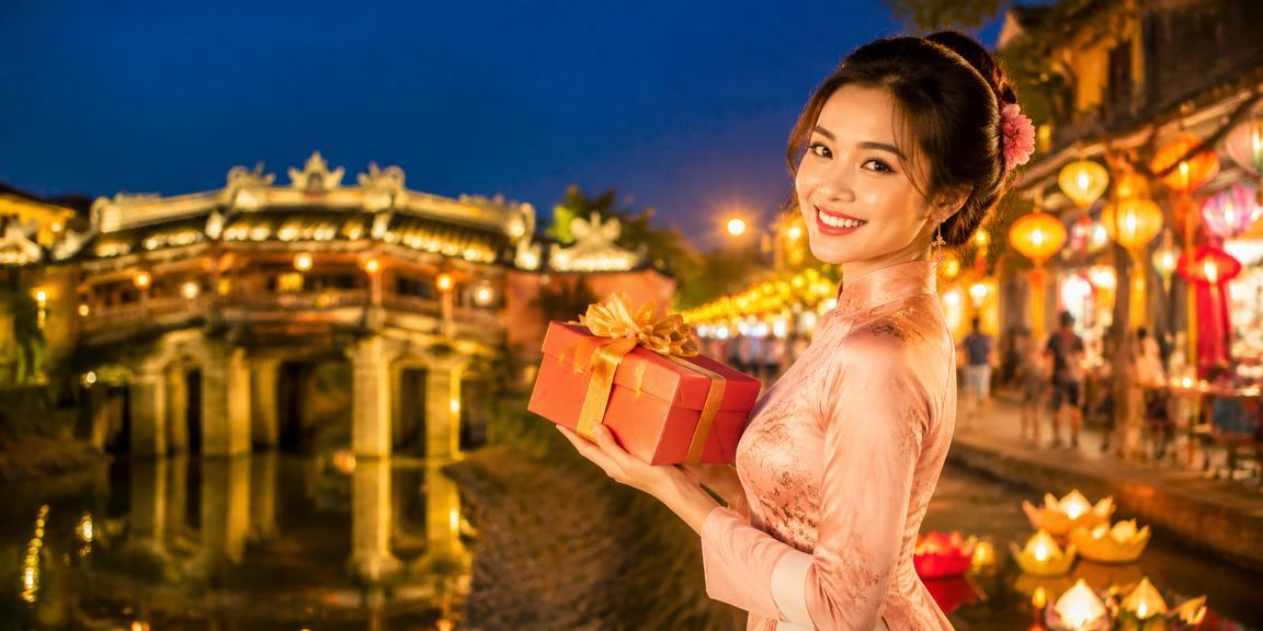 Không khí chợ đêm Hội An với người dùng trải nghiệm cá cược trực tuyến trên điện thoại